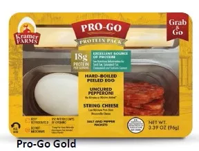 Pro Go Protein Egg/ pprni/ str Cheese S&p 12ct