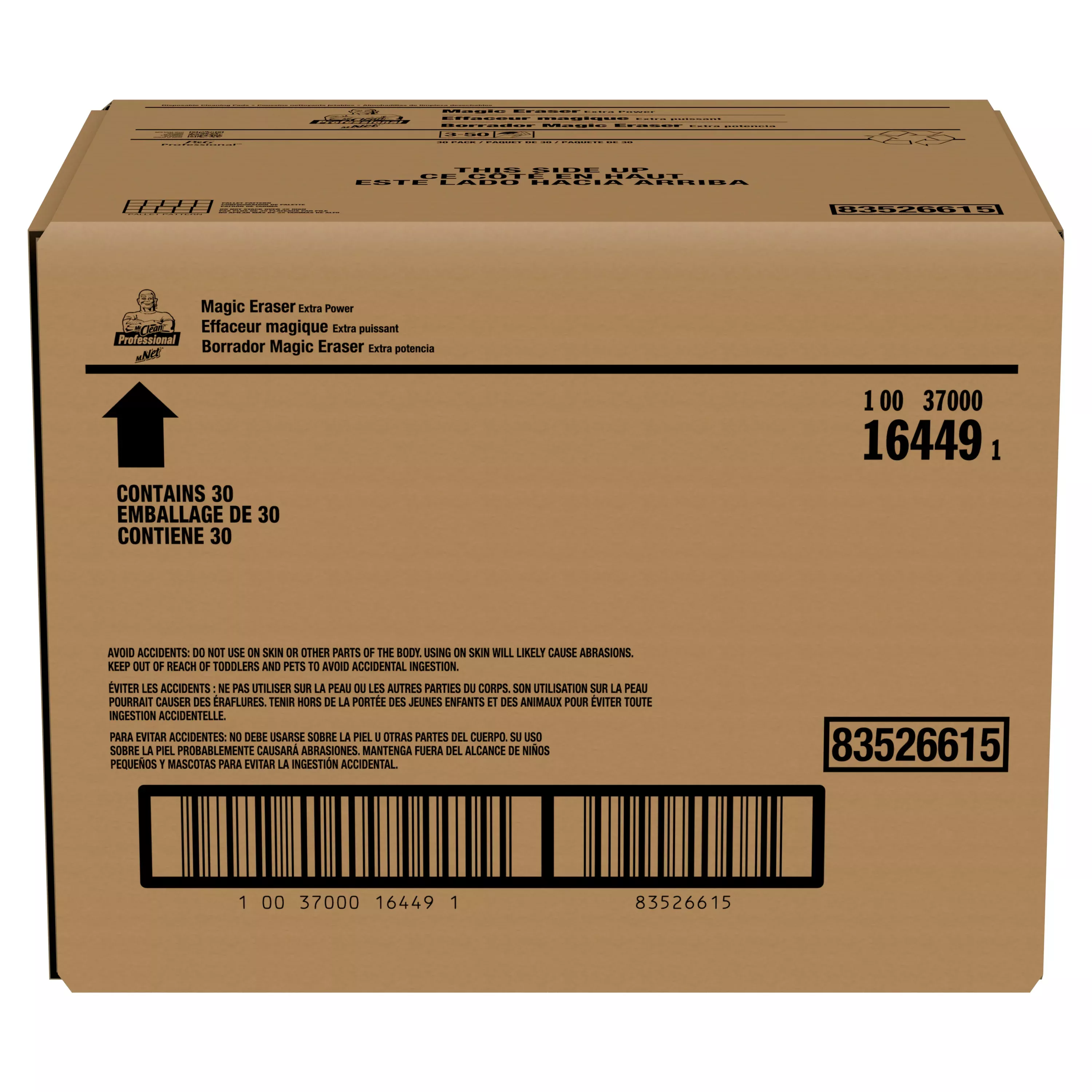 Procter & Gamble Non-foods Mr Clean Professional Magic Eraser Extra Power 3-50 30/1 Count
