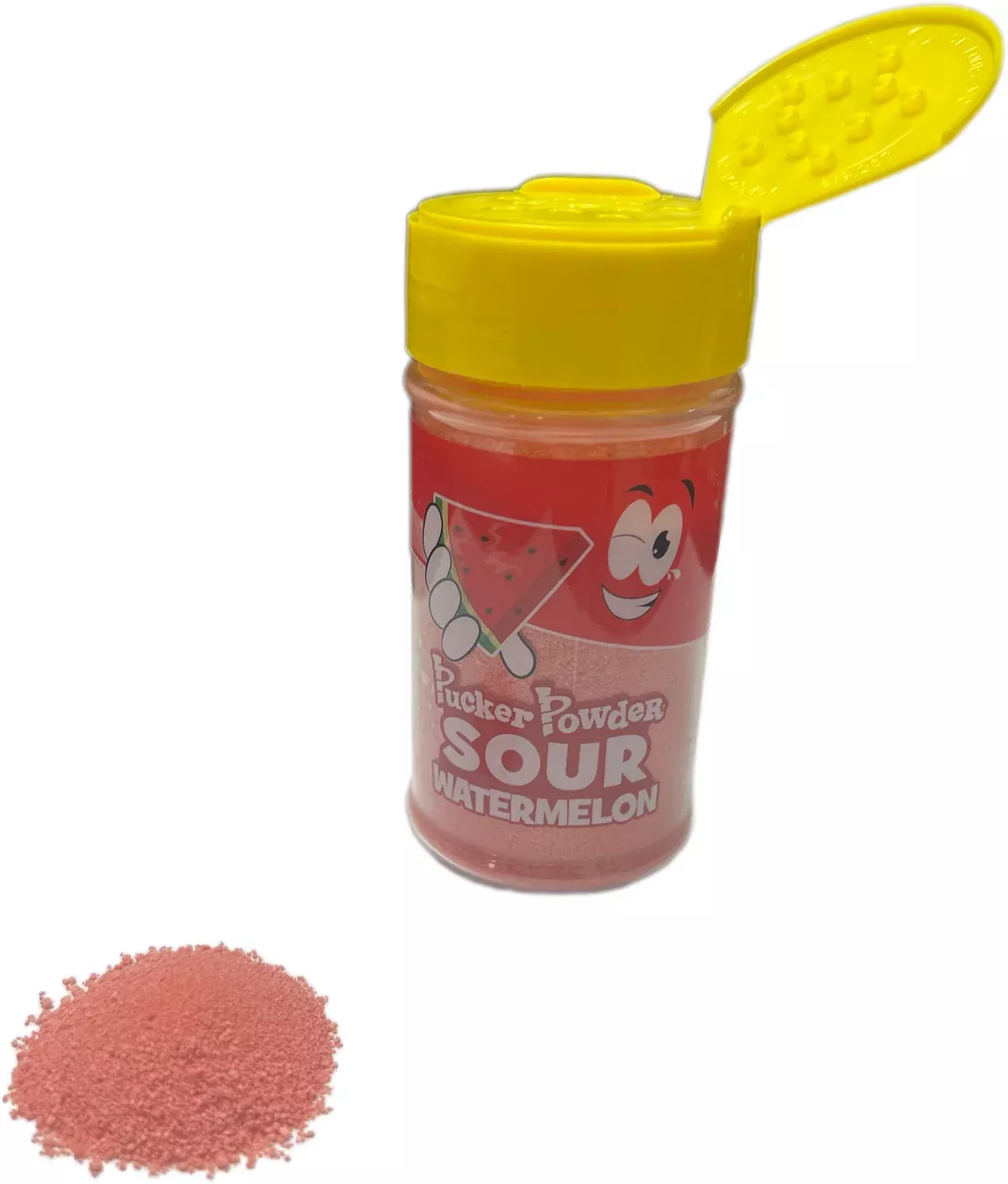Pucker Powder 2.1oz Jar Topping Sour Watermelon