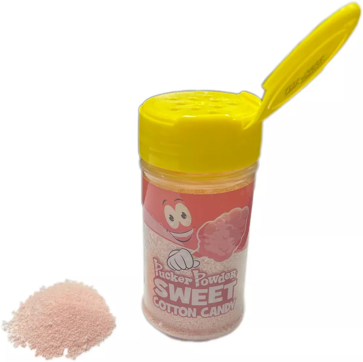 Pucker Powder 2.1oz Jar Topping Sweet Cotton Candy