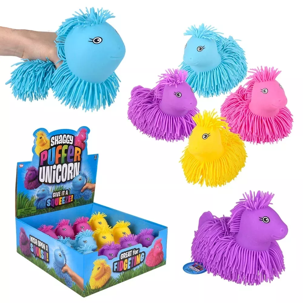 Puffer Shaggy Unicorn 7''