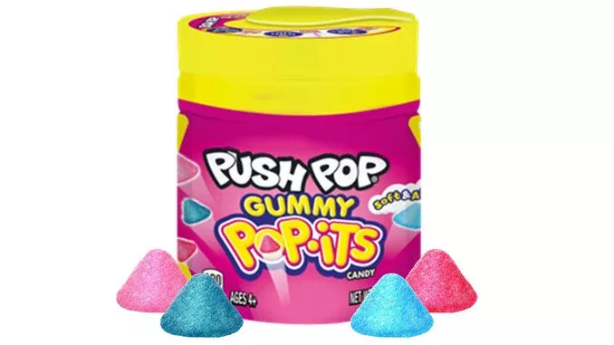 Push Pop Gummy Pop-its 8 Per Box