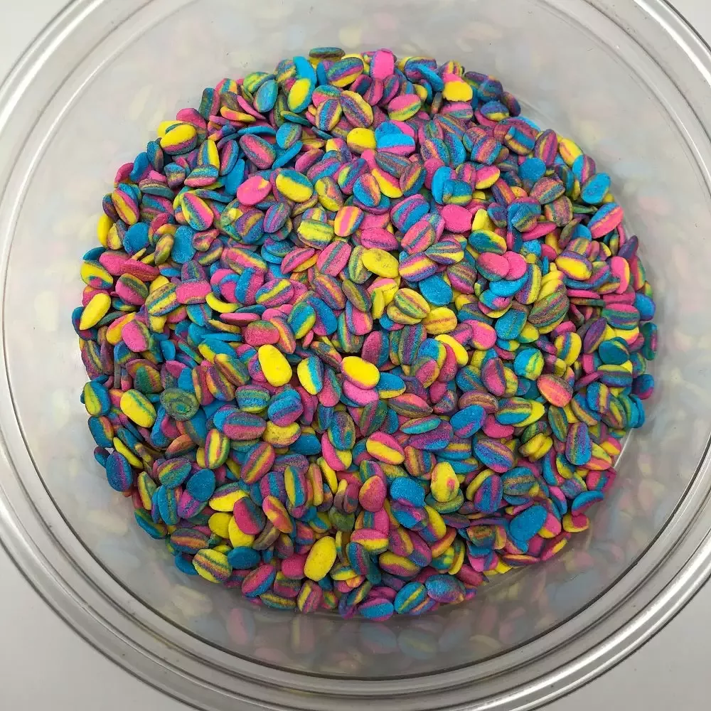 QA Products, Inc. – Beloit, Wisconsin Spring Easter Egg Shapes Multicolor Bakery Topping Sprinkles 8 Ounces Sprinkles & Toppings
