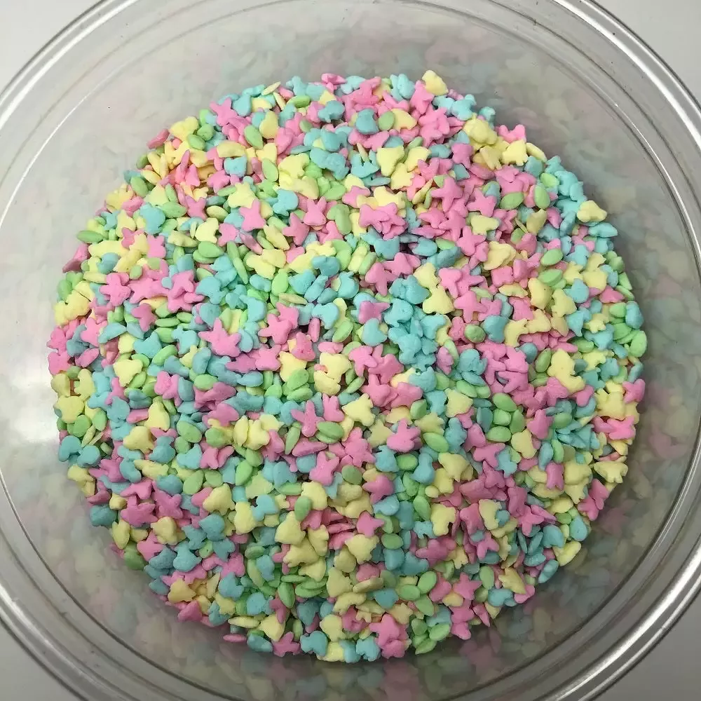 QA Products, Inc. – Beloit, Wisconsin Sprinkles & Toppings Spring Mini Bunny Chicks Duck Egg Shapes Easter Topping Sprinkles 8 Ounce