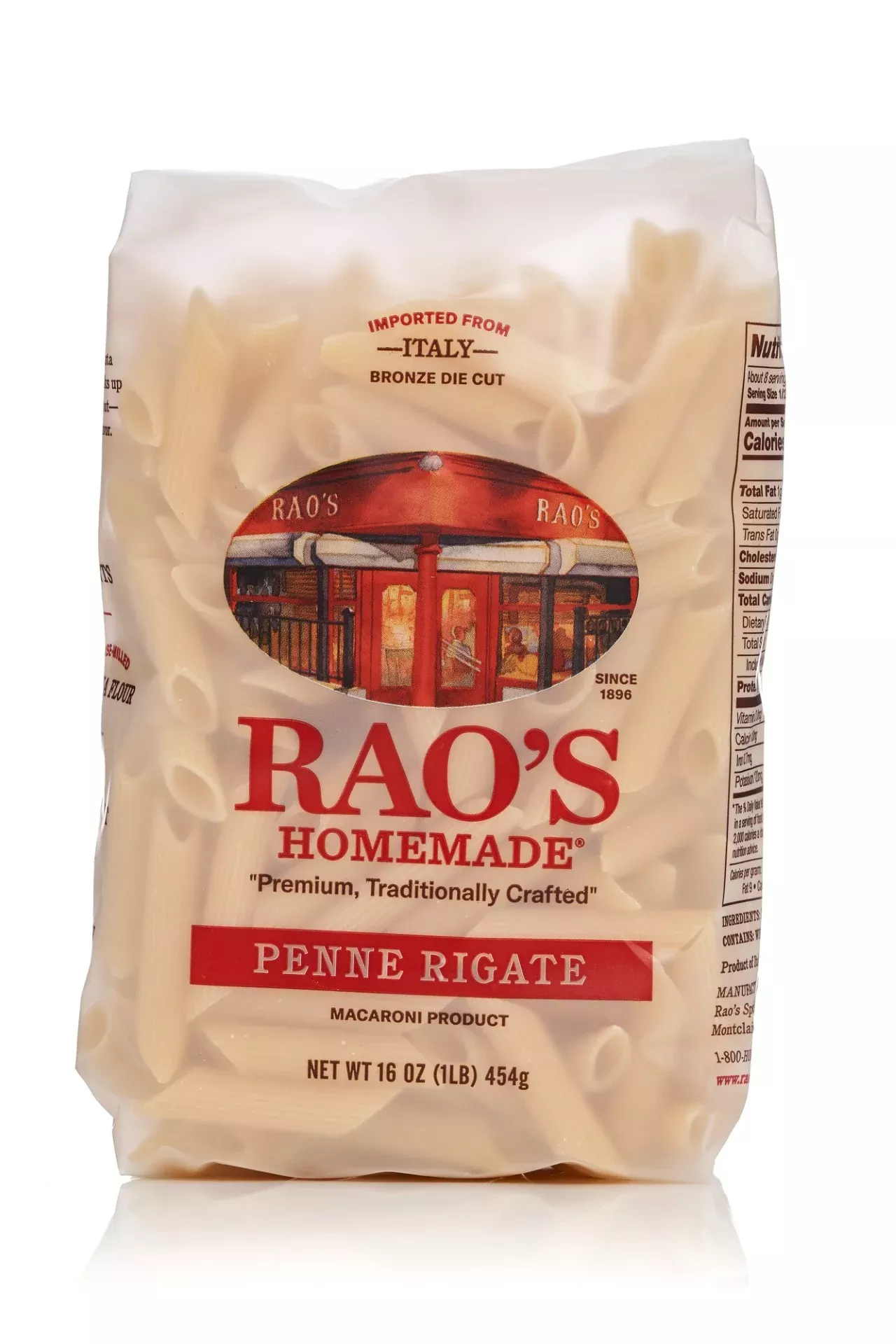 Rao's Homemade Penne 16 Ounce Size - 6 Per Case