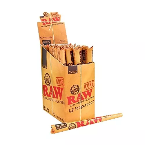 RAW Cones Emperador (Pack of 24)