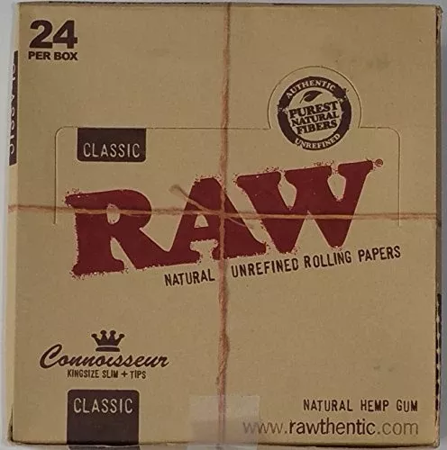 RAW Papers Connoisseur King Size (Pack of 24)