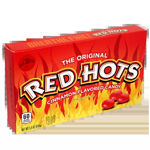 Red Hots Original Cinnamon Candy - 5.5-oz. Theater Box