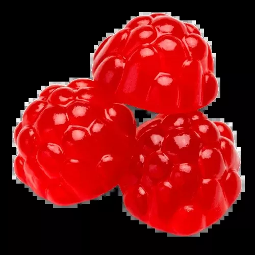 Red Raspberries Gummi Candy - Bulk Bags
