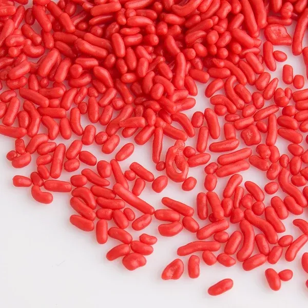 Red Sprinkles - 6LB Case Bulk