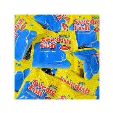 Red Swedish Fish Treat Size 15LB Bulk