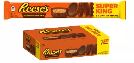 Reese's Super King Size 6cup Boxes Cups 4.2 oz 24ct