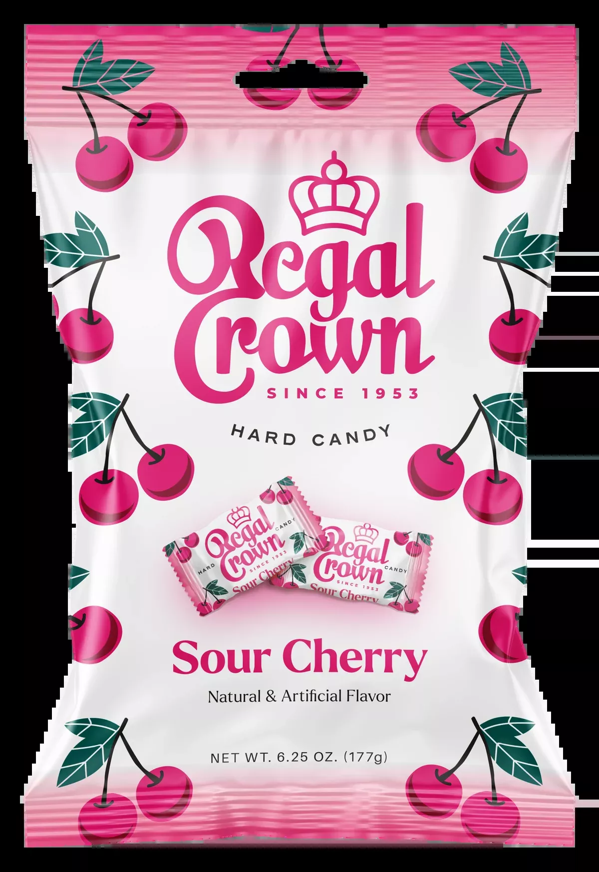 Regal Crown Sour Cherry 6.25oz bag