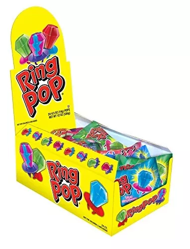 Ring Pop Pops Assorted 24 Per Box