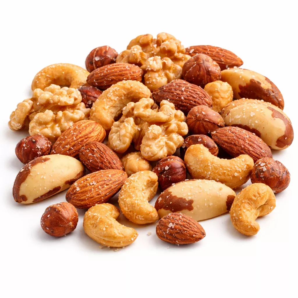 Roasted Salted Mixed Nuts – Bulk Value Bag – 1 lb