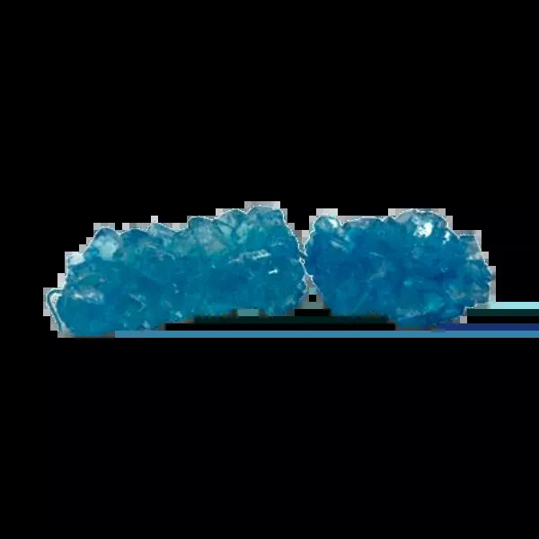 Rose's Brand Blue Raspberry Rock Candy on a String 1 lb. Bulk Bag