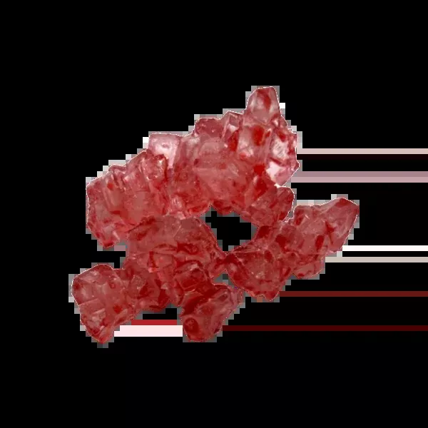Rose's Brand Strawberry Rock Candy on a String 1 lb. Bulk Bag