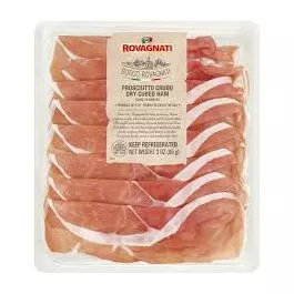 Rovagnati - Pre-Sliced Prosciutto Crudo - Dry Cured Ham (3 Oz - 85 gr)