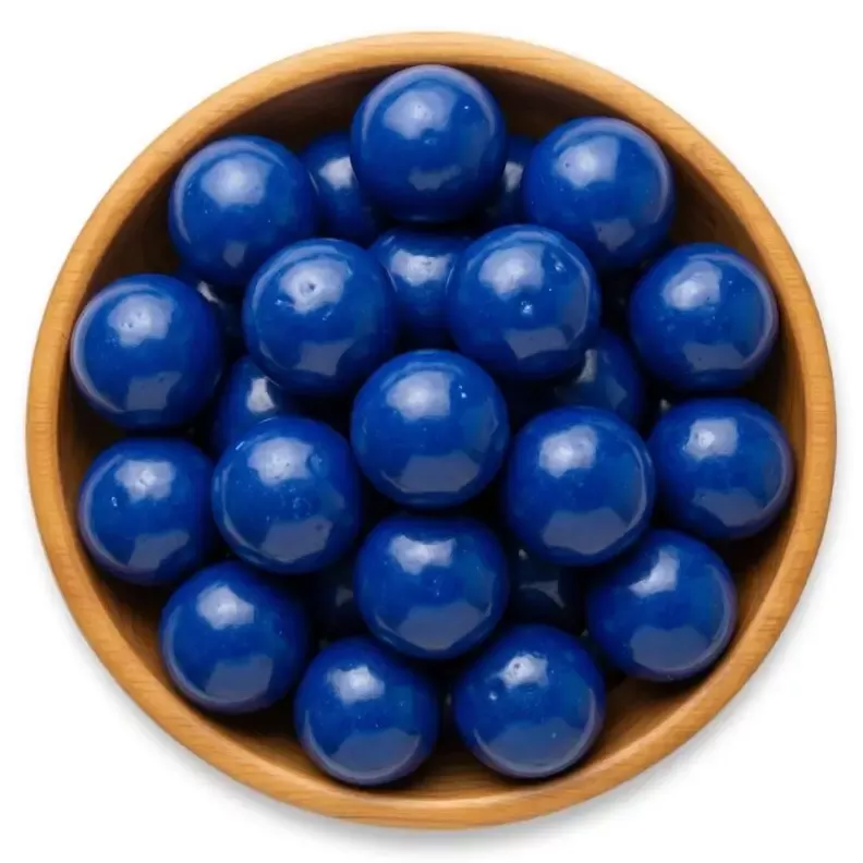 Royal Blue Gumballs - Raspberry Flavor