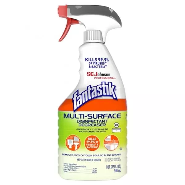 S.c. Johnson Professional Fantastik Multi Surface Disinfectant Trigger 8 - 32 Fo - 32 Fluid Ounce - 8 Per Case