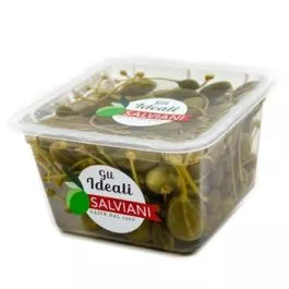 Salviani - Caperberries - Fruit of Capers in Brine - 15.8Oz 450gr