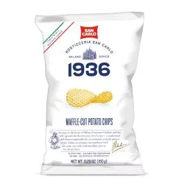 San Carlo - WAFFLE-CUT POTATO CHIPS (150gr - 5.29Oz)