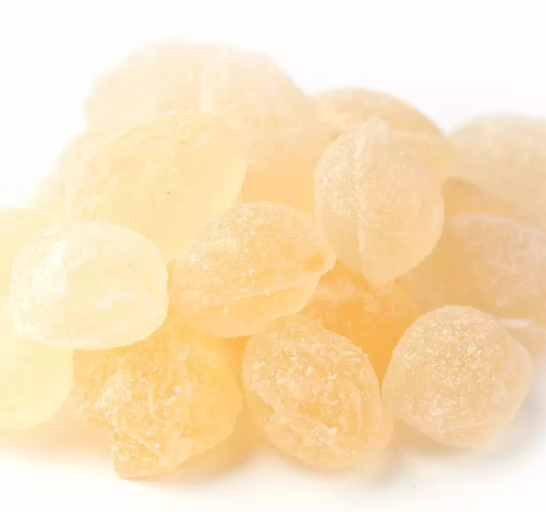 Sanded Ginger Drops Old Fashioned Hard Candy 2 Pounds Claey’s Candies Unwrapped Bulk Candy