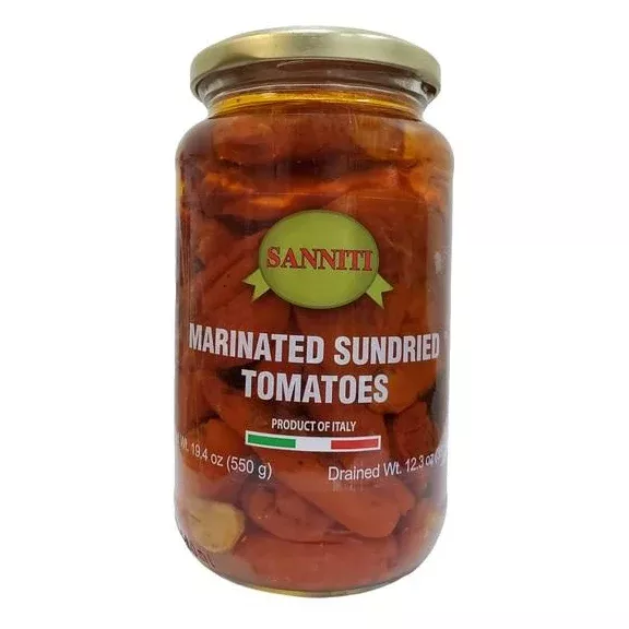 Sanniti Marinated Sundried Tomatoes, 19.4 oz | 550g