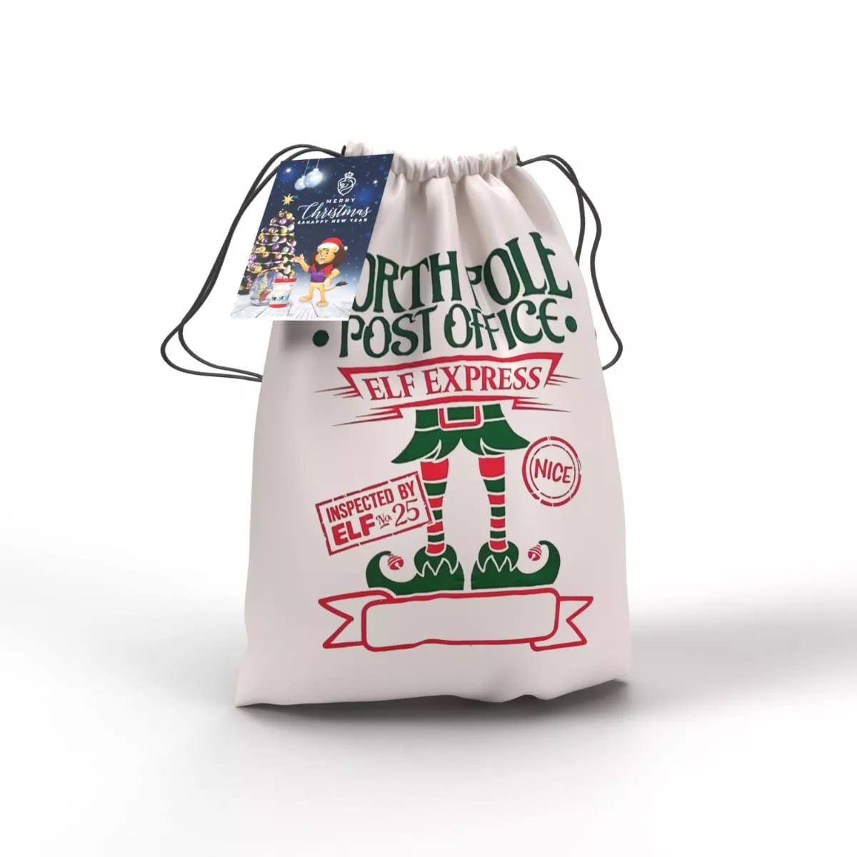 Santa Sack Elf