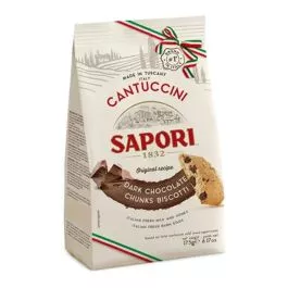 Sapori - Cantucci con Chunks di Cioccolato (175 gr)