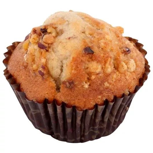 Sara Lee Bakery Chef Pierre Banana Nut Large Muffins 3 Pound Each - 4 Per Case