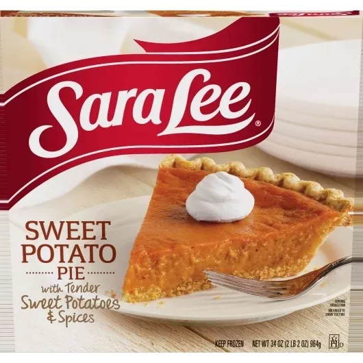 Sara Lee Bakery Sara Lee Sweet Potato Pie Oven Fresh 2.125 Pound Each - 6 Per Case