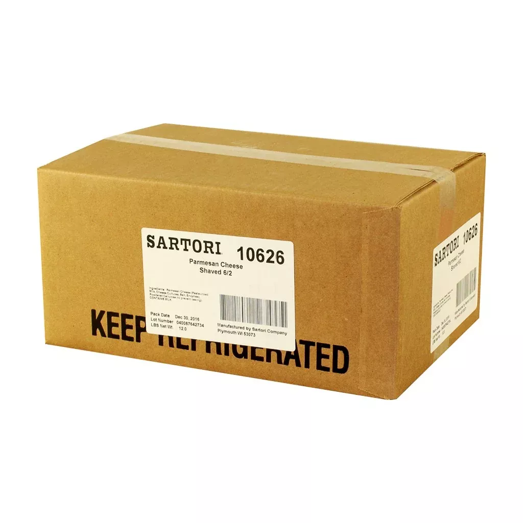 Sartori Company Parmesan Cheese Shaved 2 Pound Each - 6 Per Case