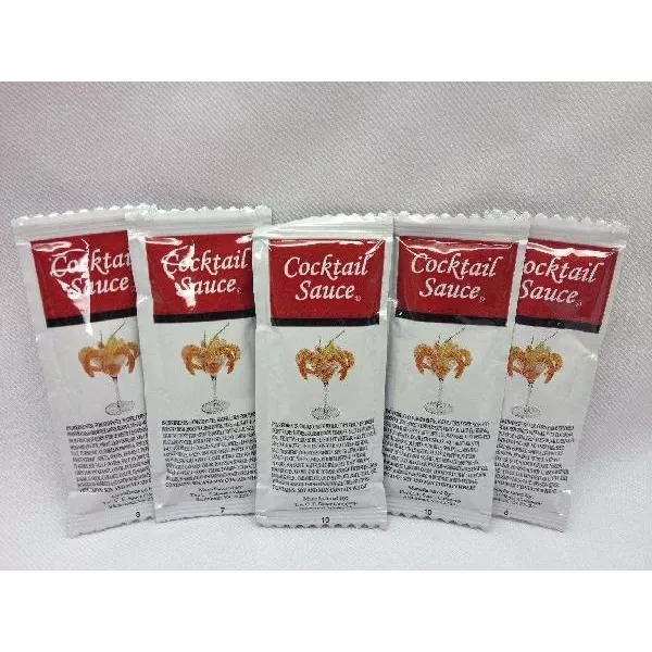 Sauer Brands Pc's Cocktail Sauce Pouch 12 Grams Each - 200 Per Case