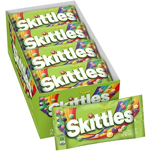 Skittles Sours 24 Per Box