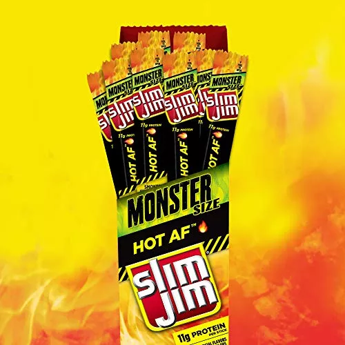 Slim Jim Jim Monster Hot Af 18 Per Box