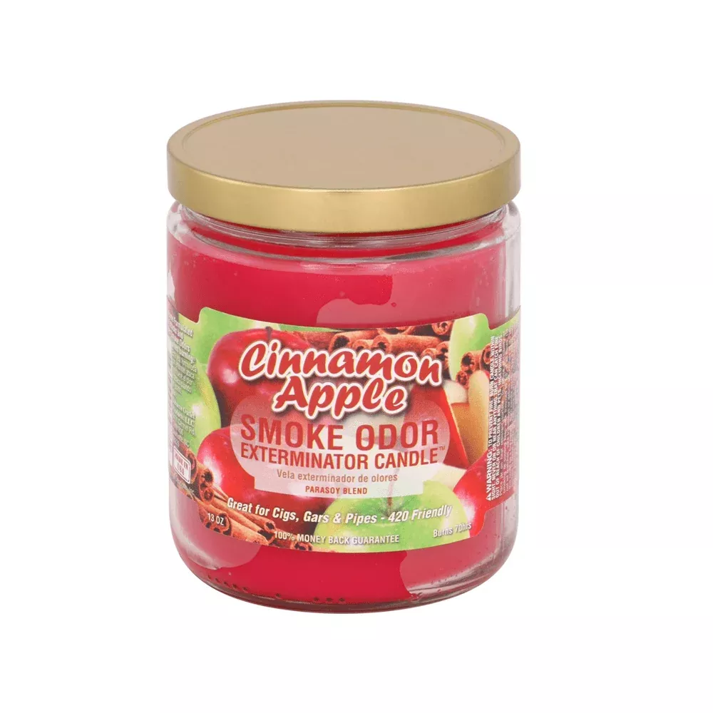 Smoke Odor Exterminator Jar Cinnamon Apple 12 Per Box