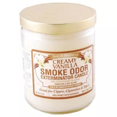 Smoke Odor Exterminator Jar Creamy Vanilla 12 Per Box