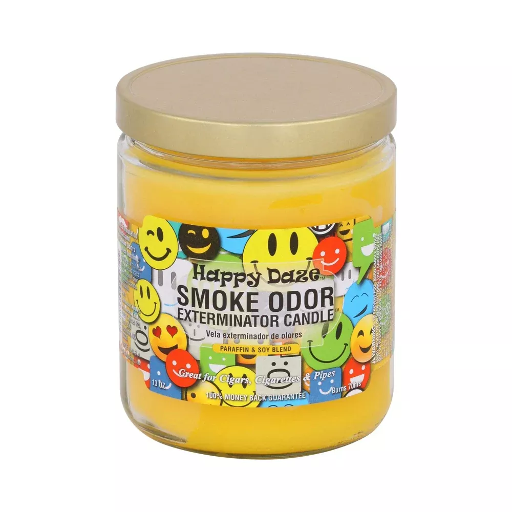 Smoke Odor Exterminator Jar Happy Daze 12 Per Box
