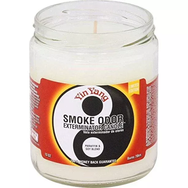 Smoke Odor Exterminator Jar Yin Yang 12 Per Box