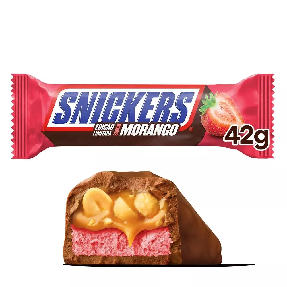 Snickers Morango (Strawberry)