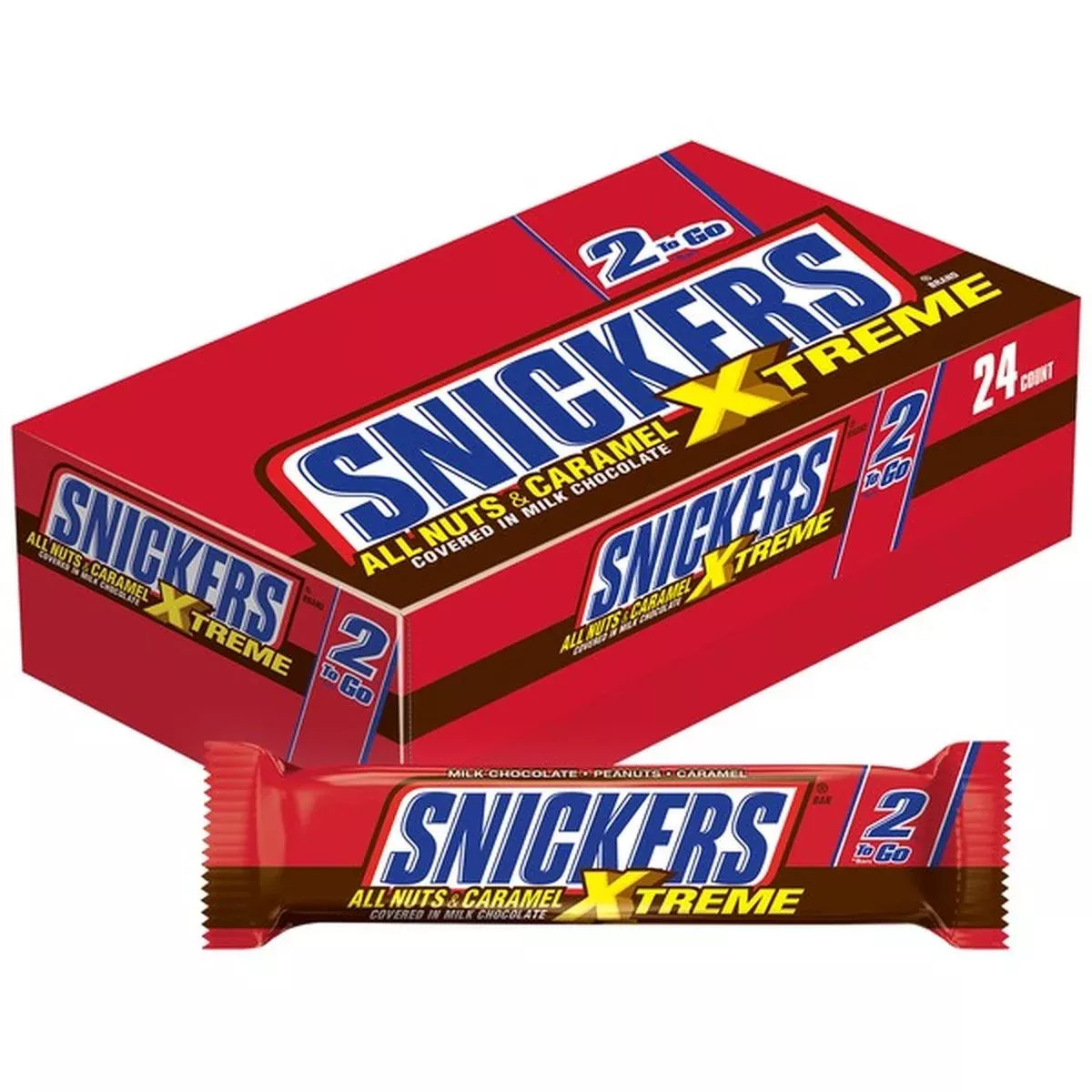 Snickers Xtreme King Size 3.1 oz (Pack of 24)
