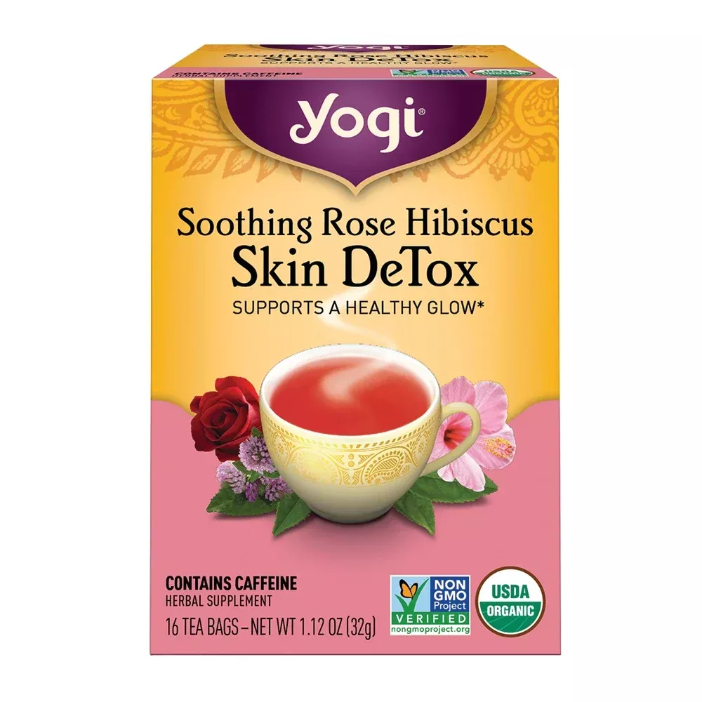 Soothing Rose Hibiscus Skin Detox Tea