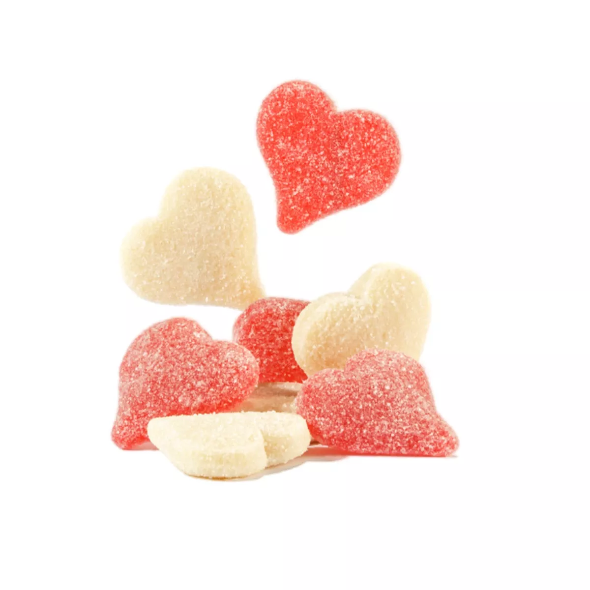 Sour Heart Shaped Gummies