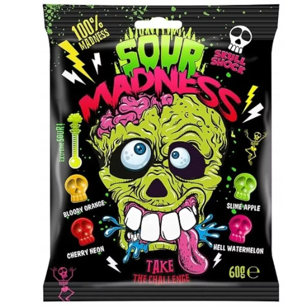 Sour Madness - Fruit Hard Candy