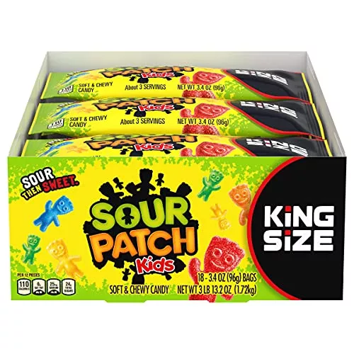 Sour Patch Kids King 18 Per Box