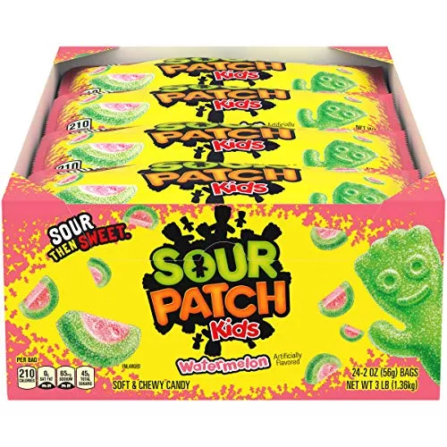 Sour Patch Kids Patch Kids Watrmln 2 oz 24 Per Box