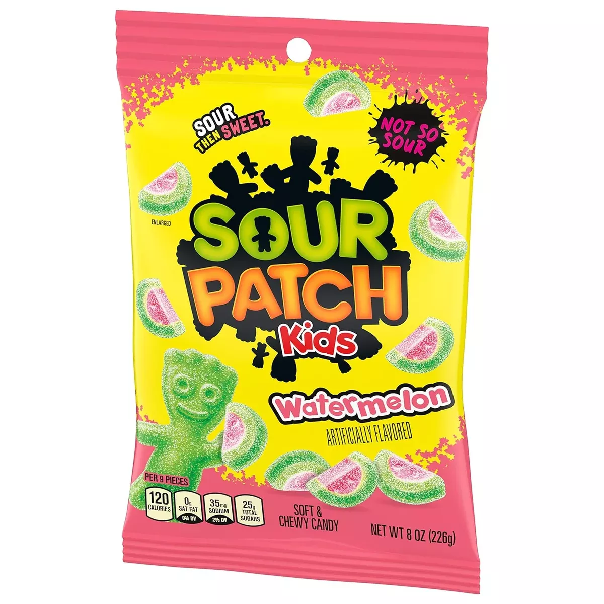 Sour Patch Watermelon Peg Bag 8 oz Single Bag