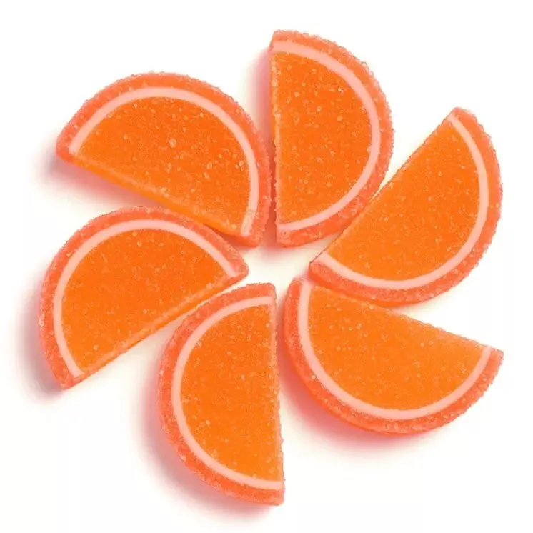 Sour Peach Jelly Fruit Slices