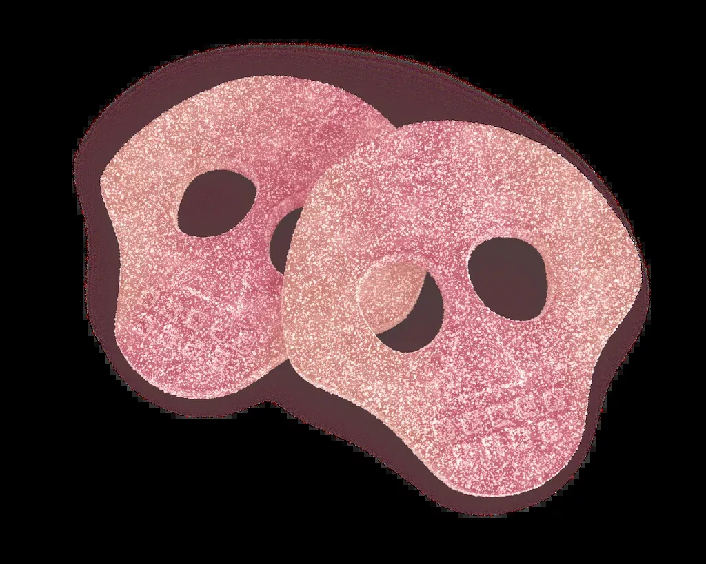 Sour Pinky Skulls